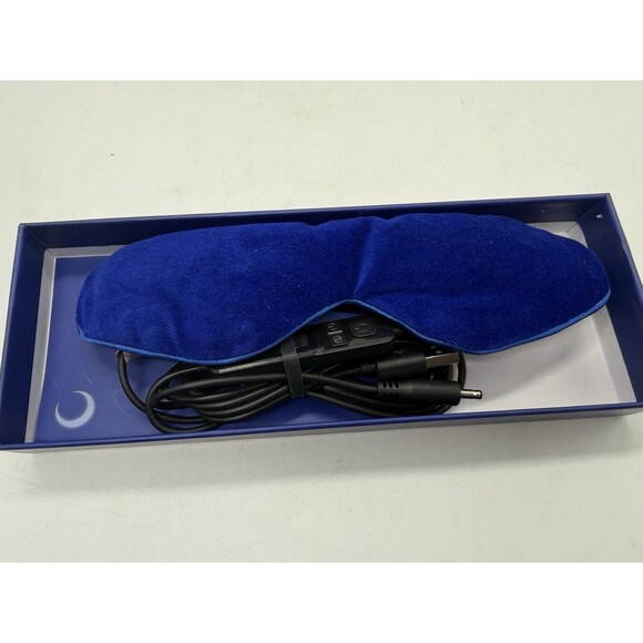 Heated Eye Mask Dry Heat Compress w Flaxseed Warm Temperature Timer Control - Picture 10 of 12